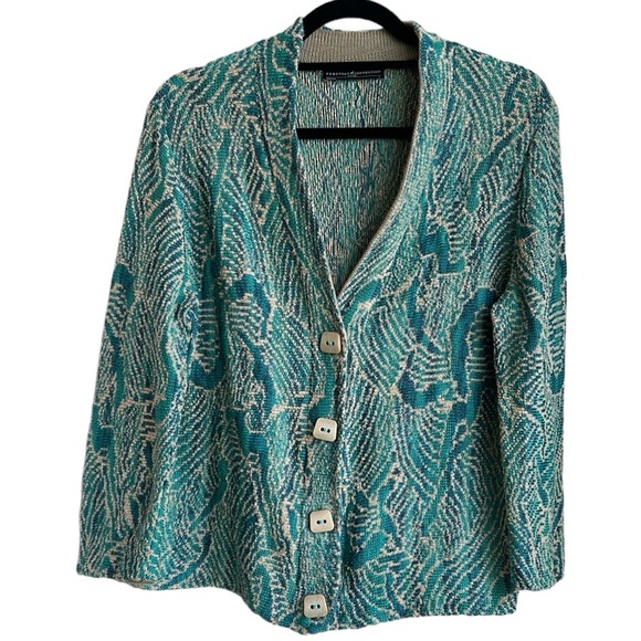 Peruvian Connection Pima Cotton knit cardigan - Picture 2 of 14